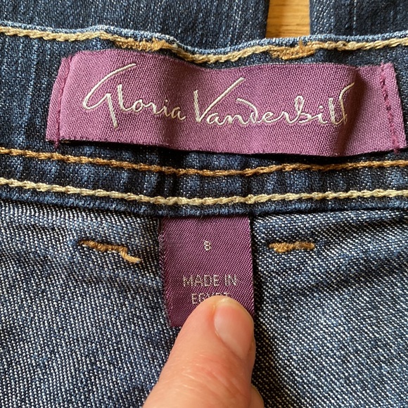Gloria Vanderbilt jeans size 8 - Picture 2 of 12